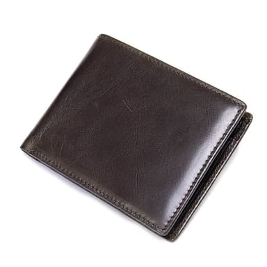【米蘭精品】現貨+預購 短夾真皮錢包-RFID多卡位簡約牛皮男包包父親節情人節生日禮物2色74cb32