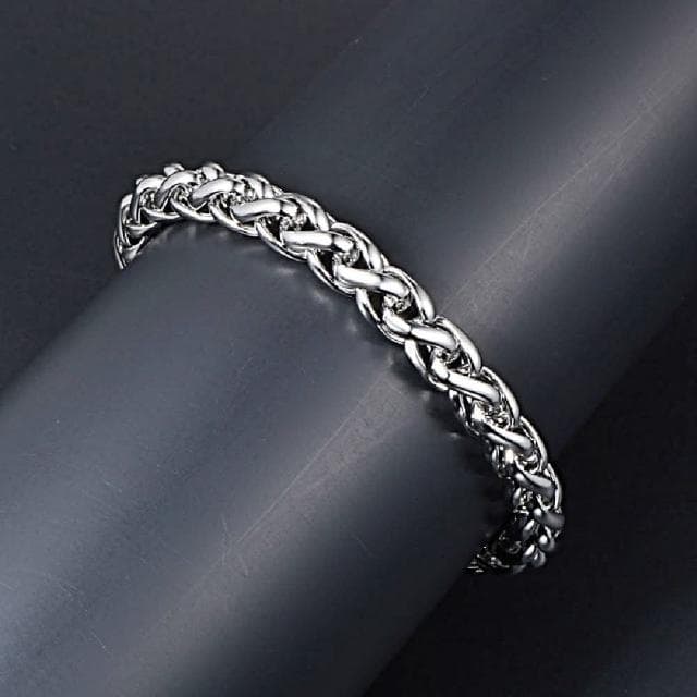 【米蘭精品】現貨+預購 鈦鋼手鍊鈦鋼手鏈龍骨個性復古蛇骨鍊情侶飾品聖誕節交換禮物74fl3