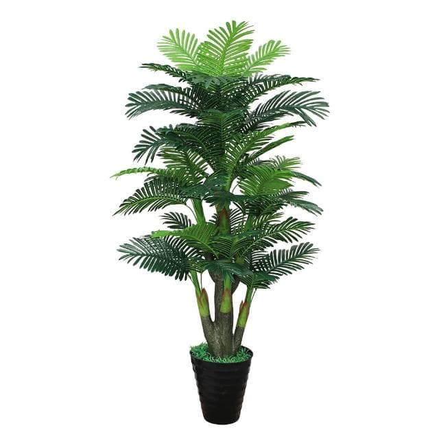 仿生散尾葵装饰假植物造景室内塑料花绿植盆栽客厅摆件落地盆景人