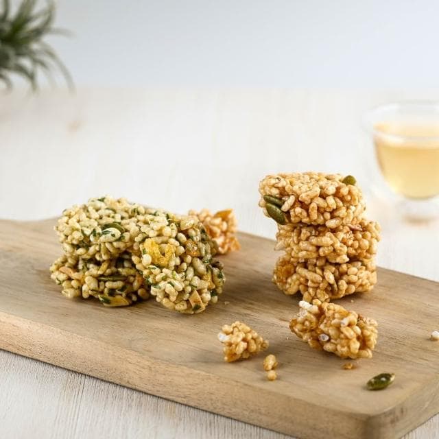 【MUZHAO 暮朝食粹】可可茶醬香米餅禮盒(端午禮盒 米香禮盒 長輩禮物 100%屏東可可豆)