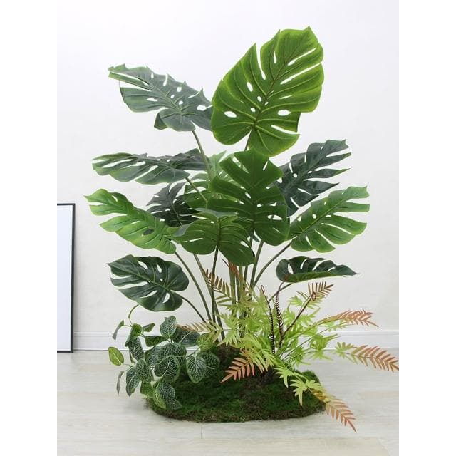 仿真綠植大型散尾葵造景裝飾客廳落地假花盆栽室內盆景擺件假植物