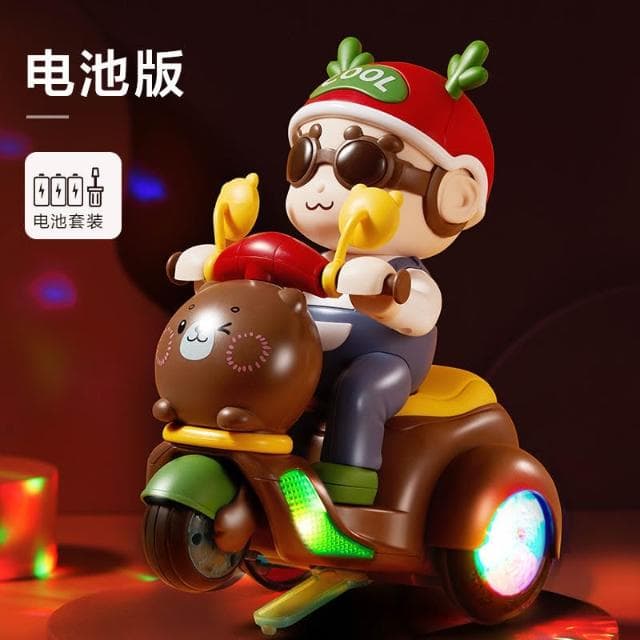 2025網紅爆款男童玩俱生日禮物8至12女孩子6歲以上電動摩托車男孩