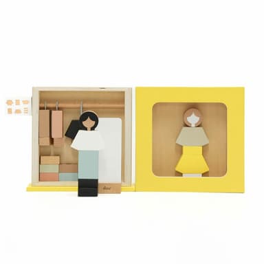 日本 dou toy Dou Book 系列  木製服裝商店玩具(兒童節、聖誕節、生日禮物、週歲禮、木製玩具)