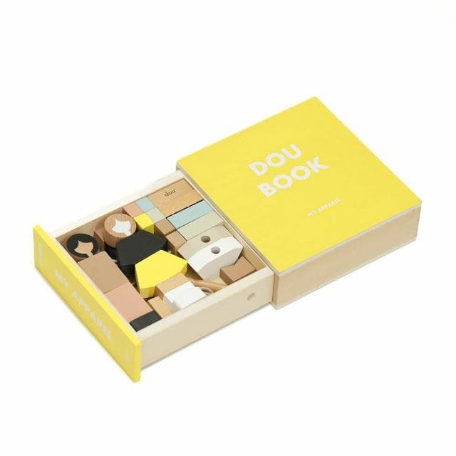 日本 dou toy Dou Book 系列  木製服裝商店玩具(兒童節、聖誕節、生日禮物、週歲禮、木製玩具)