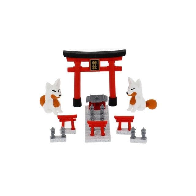 【iwako】日本神社 造型 橡皮擦 ER-BRI065 場景 家家酒 仿真 紙卡 組合 送禮療癒小物 造型橡皮擦