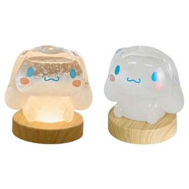 【SANRIO 三麗鷗】大耳狗風暴瓶小夜燈 (大耳狗 天氣預測 3D立體造型 床頭小夜燈 小夜燈 手辦 公仔 擺件 玩具 兒童夜燈 臥室裝飾 送禮 生日禮物 交換禮物 聖誕禮物)