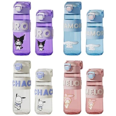 【SANRIO 三麗鷗】聯名隨身直飲杯 490ml /620ml (正版授權 運動水壺 兒童水壺 大容量水瓶 隨身水壺 隨身杯  母嬰Tritan材質 美樂蒂 大耳狗 庫洛米 帕恰狗 水壺 水杯 茶杯 保溫 保溫杯 臥室裝飾 送禮 生日禮物 交換禮物 聖誕禮物)