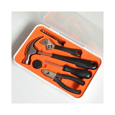 宜家工具箱國內代購費克沙工具組合17件套裝家用多功能錘子螺絲刀