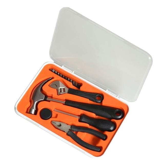 宜家工具箱國內代購費克沙工具組合17件套裝家用多功能錘子螺絲刀