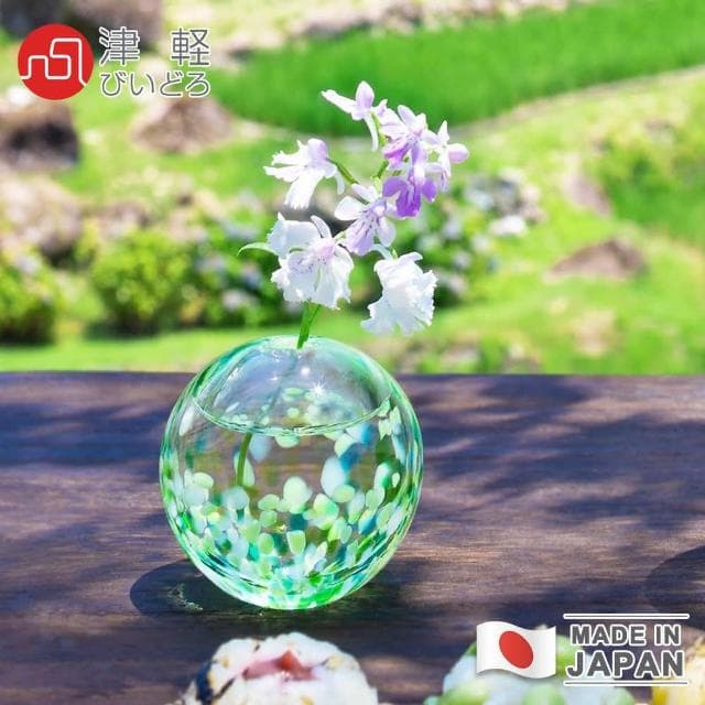 【ADERIA】ADERIA 日本製津輕系列玻璃小花器  花瓶 盆栽 擴香瓶夏日田園款送禮 年節禮 禮盒