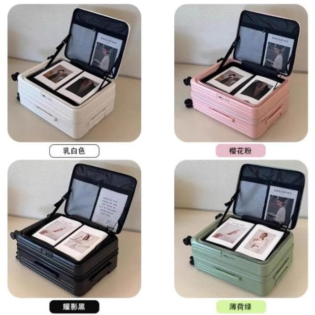 台灣出貨 前開式時尚旅行箱 26吋行李箱 超大容量側開口行李箱 靜音可擴展拉桿箱 20寸登機箱 29吋 前翻蓋深倉旅行箱 24吋PC運動款旅行箱  大容量加厚29吋行李箱