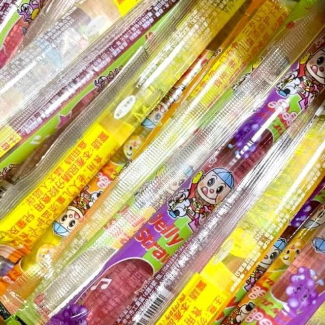 雙雙的店 1元單顆區 晶晶果凍條 葡萄蒟蒻凍古早味零食  聖誕禮物  萬聖節  交換禮物