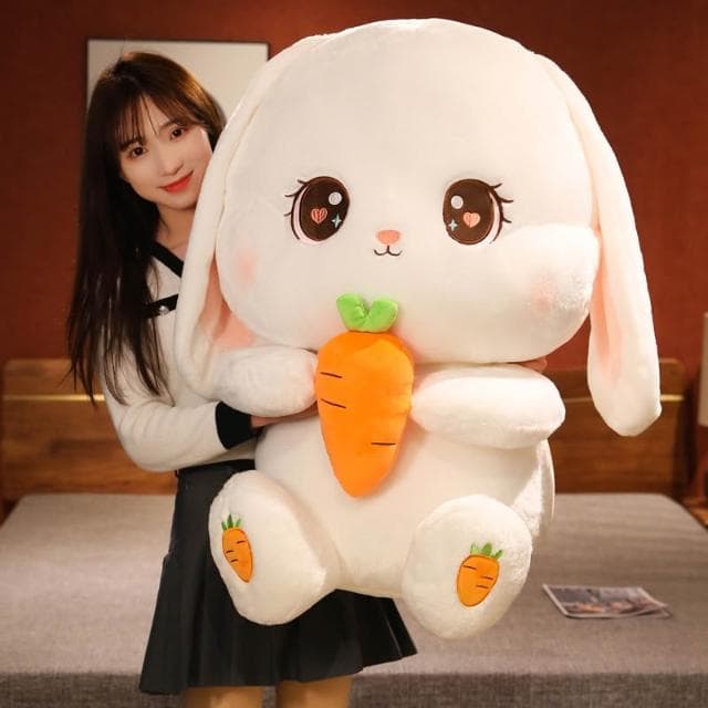 蘿蔔兔公仔毛絨玩具可愛女孩床上睡覺抱枕兔子玩偶布娃娃生日禮物