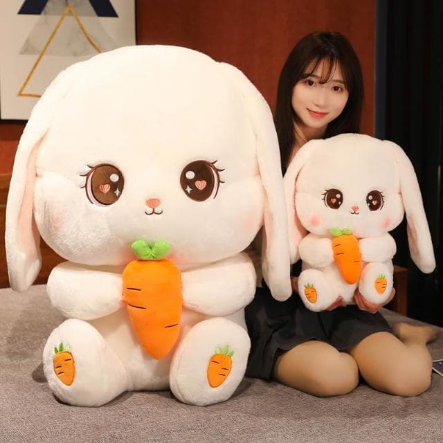 蘿蔔兔公仔毛絨玩具可愛女孩床上睡覺抱枕兔子玩偶布娃娃生日禮物