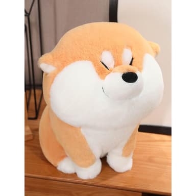 可愛阿柴枸杞柴犬公仔毛絨玩具布娃娃玩偶狗狗睡覺抱枕生日禮物女