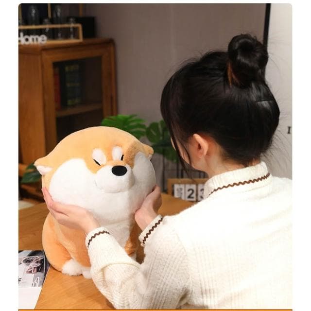 可愛阿柴枸杞柴犬公仔毛絨玩具布娃娃玩偶狗狗睡覺抱枕生日禮物女