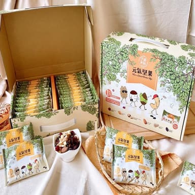 【仁者無敵】元氣堅果禮盒600g/盒送禮推薦/春節禮盒