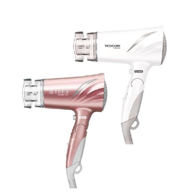 【TESCOM】遠紅外線大風量速乾負離子吹風機 TID730TW 珍珠白/玫瑰金 TID-730TWRG