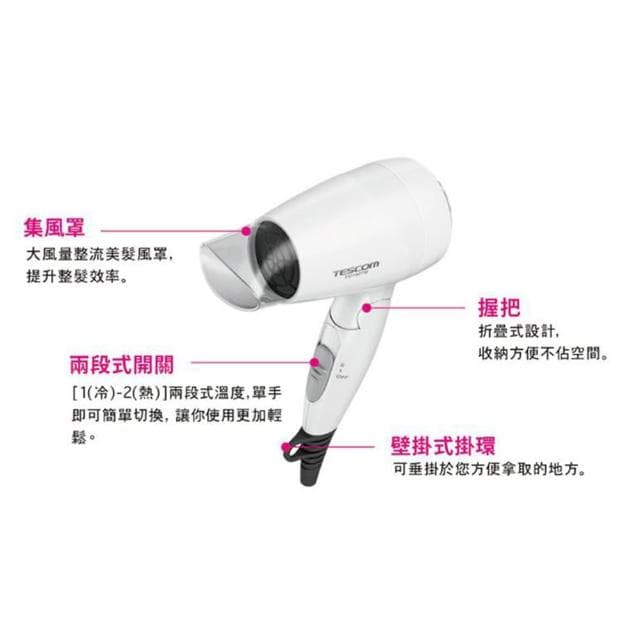 【TESCOM】TID192 保濕 負離子吹風機 負離子 吹風機 護髮