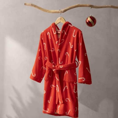 兒童冬季全棉兒童浴袍吸水男女浴衣游泳可穿聖誕禮物Christmasday