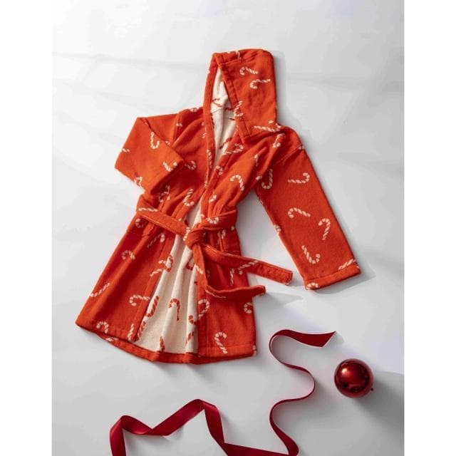 兒童冬季全棉兒童浴袍吸水男女浴衣游泳可穿聖誕禮物Christmasday