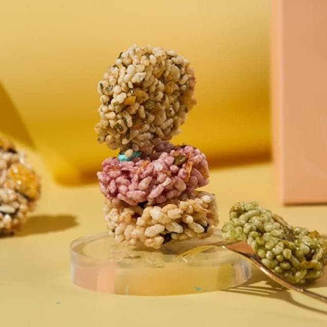【MUZHAO 暮朝食粹】可可茶醬香米餅玫瑰金禮盒(中秋禮盒 米香禮盒 長輩禮物 100%屏豆可可豆)