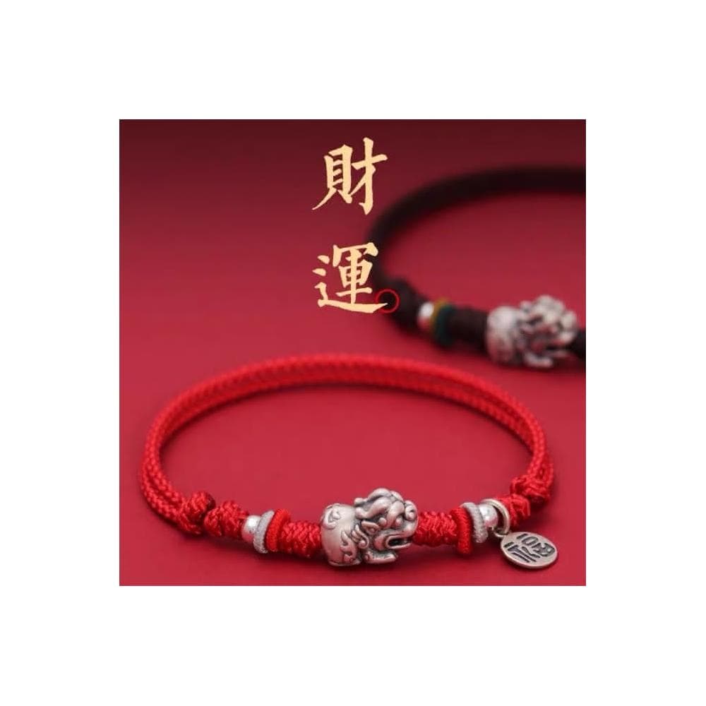 【開運堂】🔥現貨🔥純手工編織紅繩手鍊福牌情侶款手鍊女七夕禮物生日禮物聖誕節禮物手繩