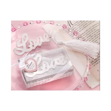 佳音書坊/生活用品 新品基督徒婚慶用品結婚回禮禮婚禮物創意小禮品禮盒不鏽鋼Love、音符、十字架書簽