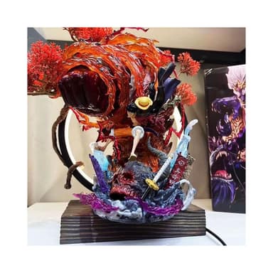 海賊王手辦 業火路飛 GK三檔烈火路飛手辦雕像擺件送男友生日禮物