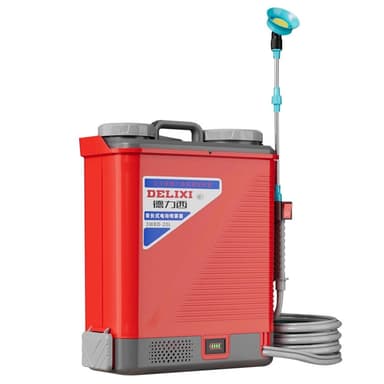 德力西 18L電動噴霧器 農用高壓背負式打藥桶 新型農藥噴灑機 新式鋰電池打藥機 三開關水霧機（高壓水泵 強勁噴射 送禮包）