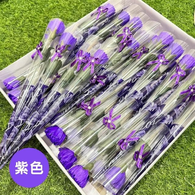 香皂花 康乃馨 母親節 37cm帶鑽款 送禮 婚禮小物 人造花 乾燥花 情人節 畢業禮物 假花
