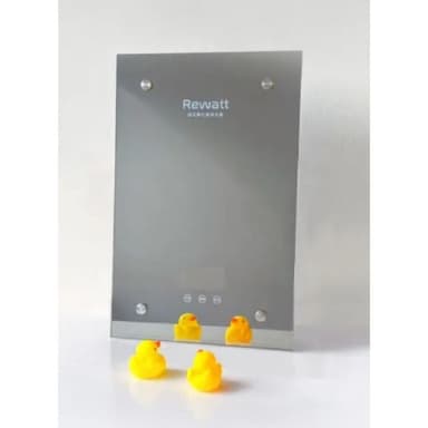 【ReWatt 綠瓦】QR-209F 數位恆溫變頻電熱水器 大流量 9900W、鏡面除霧設計、負離子淨化空氣