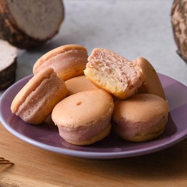【杏芳食品】芋頭乳酪球方形禮盒一盒12入 季節限定  禮盒 禮物