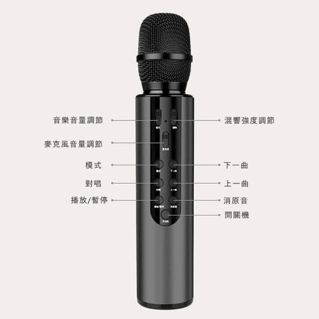 LEBO樂柏 M6無線電容藍牙麥克風 通過BSMI及NCC認證 保固一年(可消原音 情人節 生日禮物 藍芽K歌 直播)