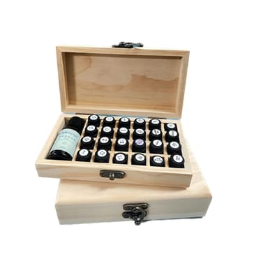 【Purigin 品植】經典全系列組合｜純精油體驗瓶組｜質感禮物｜B組(24瓶體驗瓶/交換禮物/純天然精油)