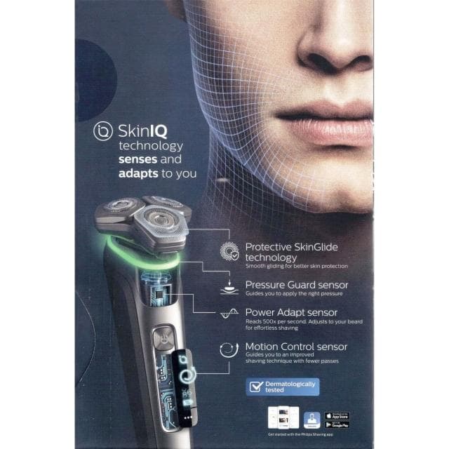 5Cgo🏆全新公司貨 荷蘭製 代理商公司貨 Philips 飛利浦 S9000 智能系列三刀頭電鬍刀 S9986/50 內含:電鬍刀、彈出式鬢角刀、無線清洗座 #141938