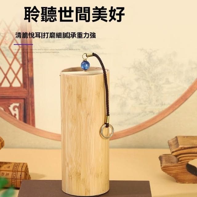 日式 仿古竹子風鈴 日式木質多巴胺磁吸門鈴 和弦風鈴 古風風鈴  和風 風鈴 銅鈴 復古風 開門鈴鐺 居家裝飾 搬家喬遷 生日禮物