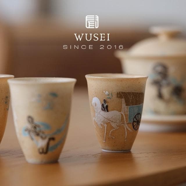 敦煌鹿王本生蓋碗茶具套裝高檔禮盒節慶婚禮喬遷禮物