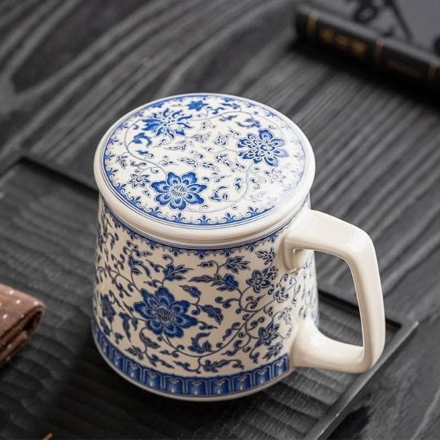 辦公杯過濾馬克杯伴手禮帶蓋水杯茶水分離泡茶杯父親節禮物