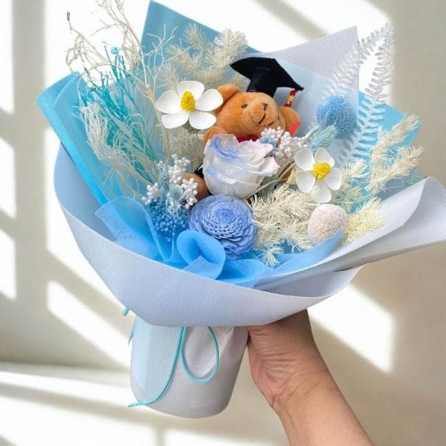 永生花束 向日葵花束 畢業花束 母親節花束 花束禮袋 香皂花禮盒 永生花束  許願瓶  生日禮物玫瑰
