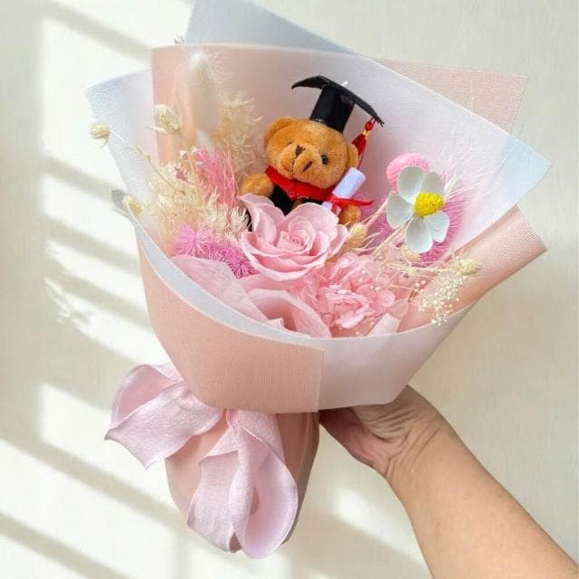 永生花束 向日葵花束 畢業花束 母親節花束 花束禮袋 香皂花禮盒 永生花束  許願瓶  生日禮物玫瑰