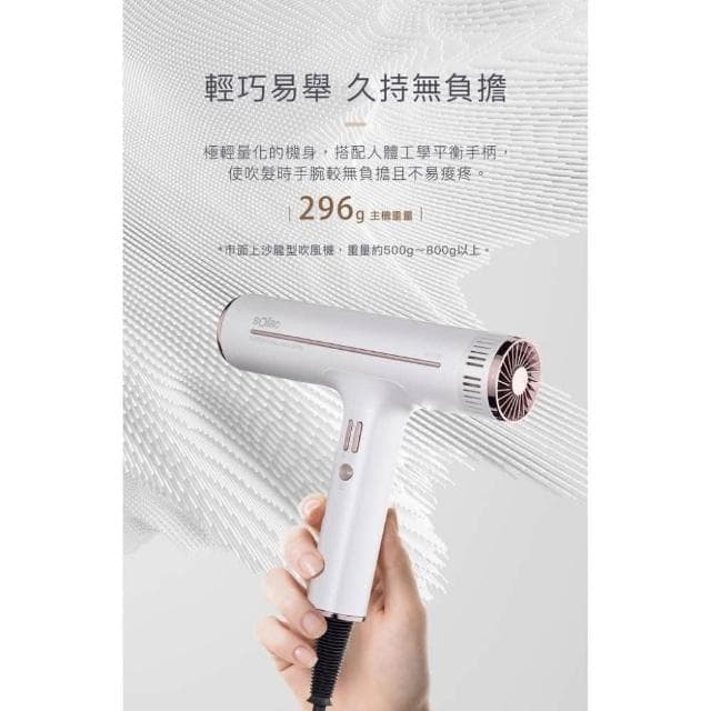 【SOLAC】專業負離子吹風機 SD-1000 (頂級沙龍 速乾護髮 極輕美型 大風量 附烘罩造型組__Kimi極美職人推薦)