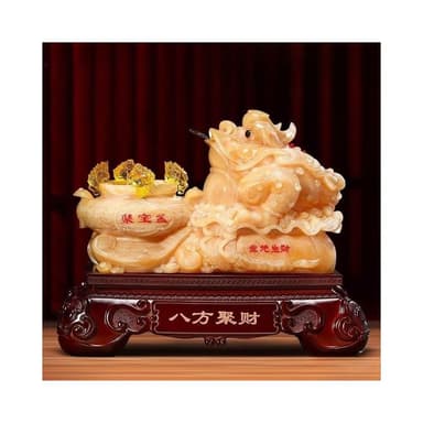 招財三腳金蟾聚寶盆擺件旺財聚財家居客廳玄關辦公桌面裝飾品開業禮品開店送禮入厝禮物招財金蟾擺件入宅擺件招財擺件