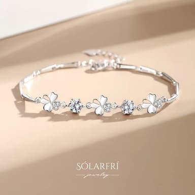 【SOLARFRi】輕奢晶耀手鏈｜可調整項鏈大小 附 附品牌禮盒包裝  閨蜜生日情人節女友母親老婆聖誕禮物