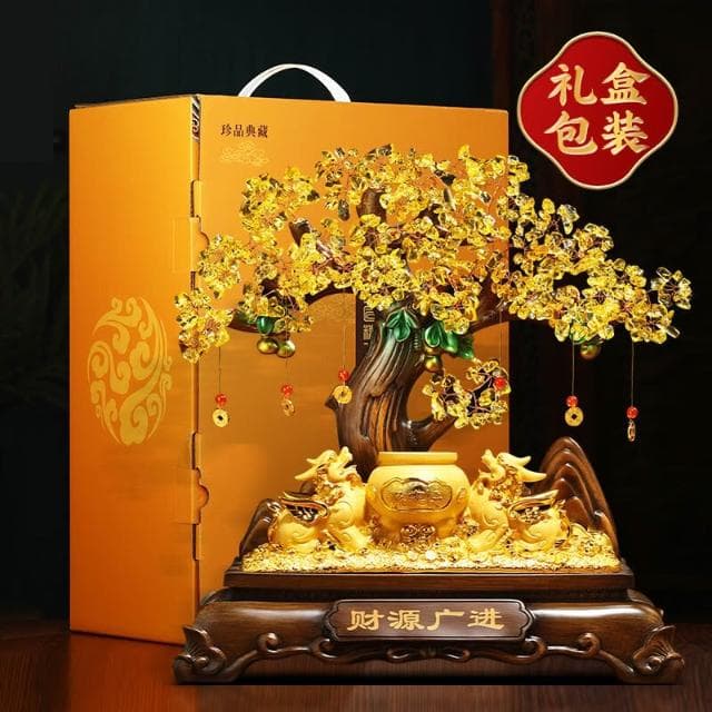 開幕禮 發財樹 金蟾招財擺件 招財貓 招財樹 財源廣進沙金貔貅 家居擺飾 客廳 玄關擺飾 入厝禮物 開店送禮 開幕送禮