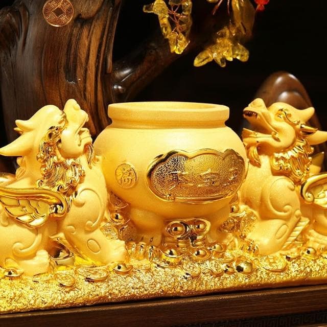 開幕禮 發財樹 金蟾招財擺件 招財貓 招財樹 財源廣進沙金貔貅 家居擺飾 客廳 玄關擺飾 入厝禮物 開店送禮 開幕送禮