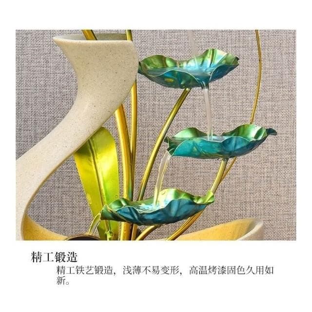 步步蓮陞 招財水流盆 水流擺件 流水盆 開運 風水 開店 滾球 流水 風水擺件 風水擺飾 玄關擺設 開業 喬遷 禮物