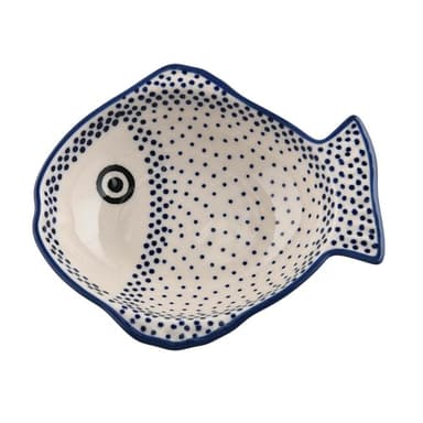 【波蘭陶】Manufaktura純淨物語系列魚形醬料碟13cm波蘭手工製陶瓷盤 造型盤水果盤 入厝禮 盤子 餐盤 碗盤
