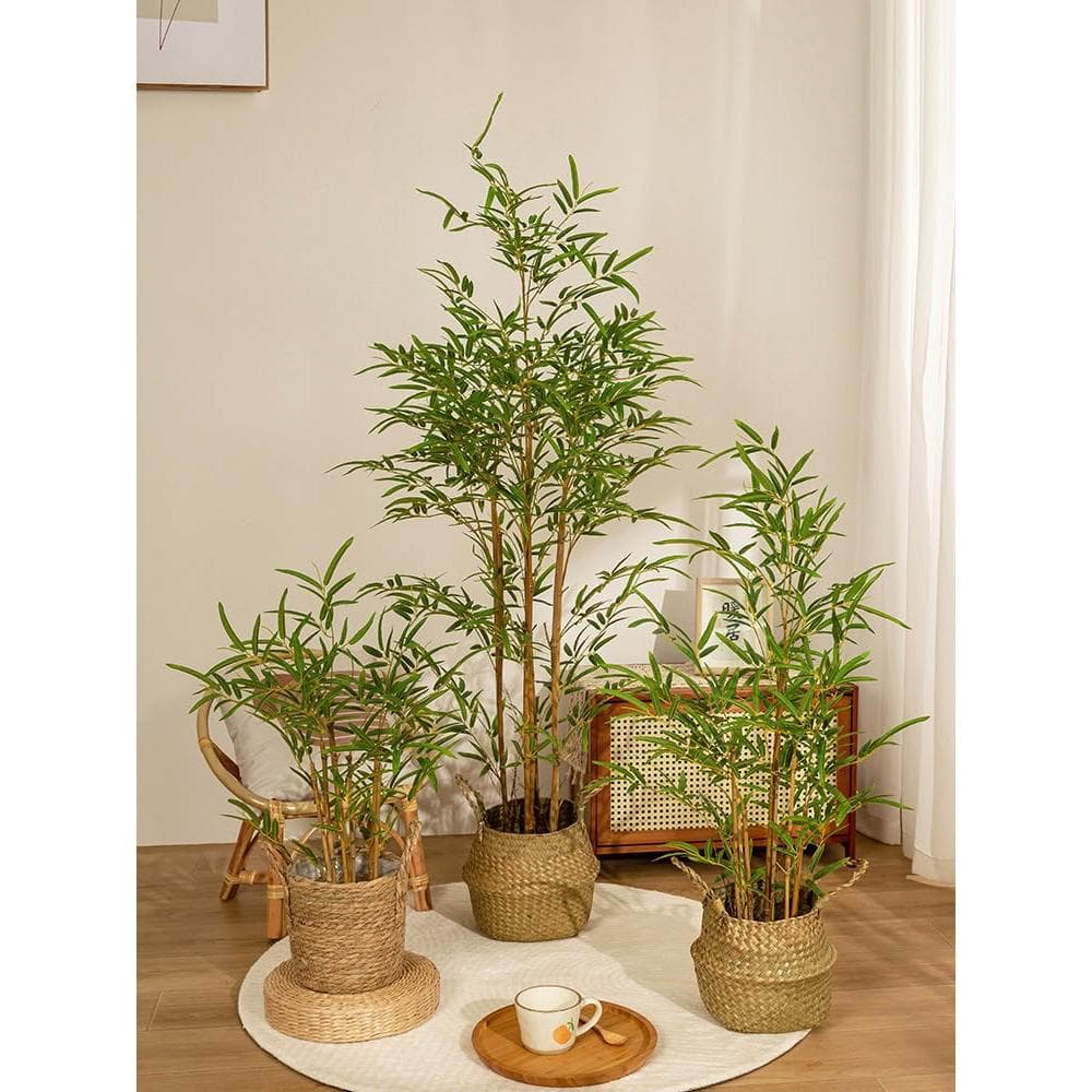 高級仿真綠植竹子盆栽室內客廳新中式禪意造景假竹子植物裝飾擺件