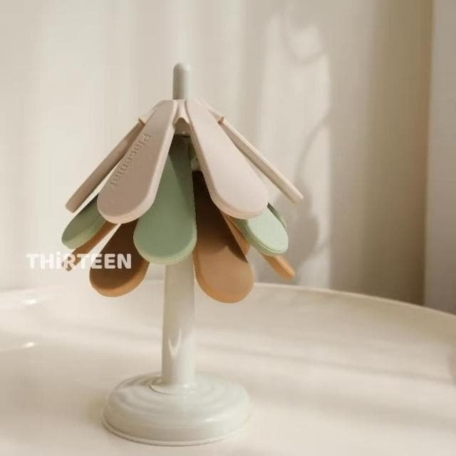 【THiRTEEN 拾參家居】聖誕樹隔熱墊 交換禮物 杯墊 木杯墊 矽膠隔熱餐墊 聖誕節 耶誕禮物 聖誕禮物 聖誕樹